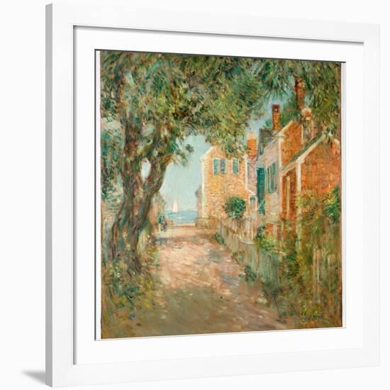 Street in Provincetown, 1904-Childe Hassam-Framed Giclee Print