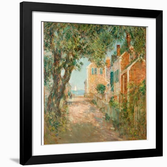 Street in Provincetown, 1904-Childe Hassam-Framed Giclee Print