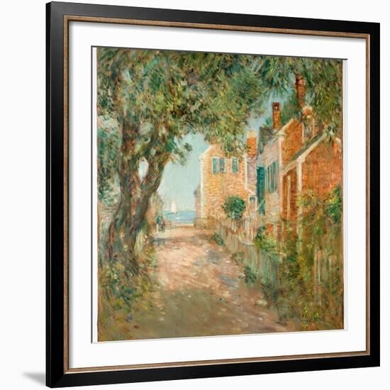 Street in Provincetown, 1904-Childe Hassam-Framed Giclee Print