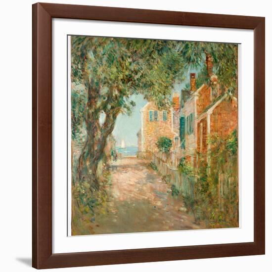 Street in Provincetown, 1904-Childe Hassam-Framed Giclee Print