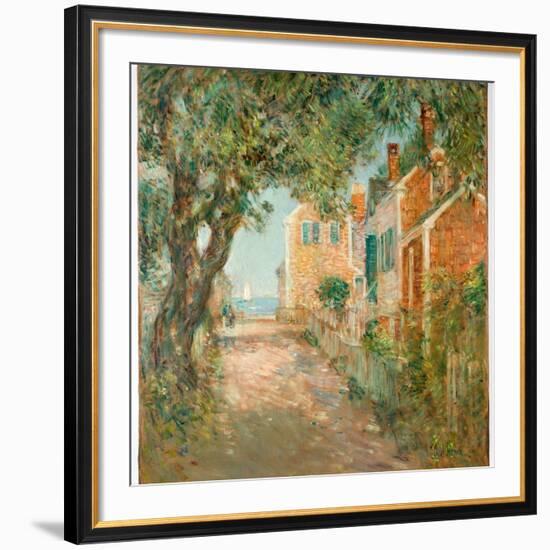 Street in Provincetown, 1904-Childe Hassam-Framed Giclee Print