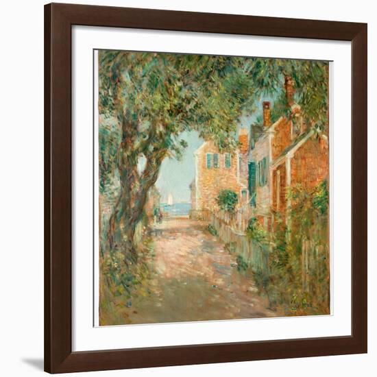 Street in Provincetown, 1904-Childe Hassam-Framed Giclee Print