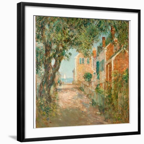 Street in Provincetown, 1904-Childe Hassam-Framed Giclee Print