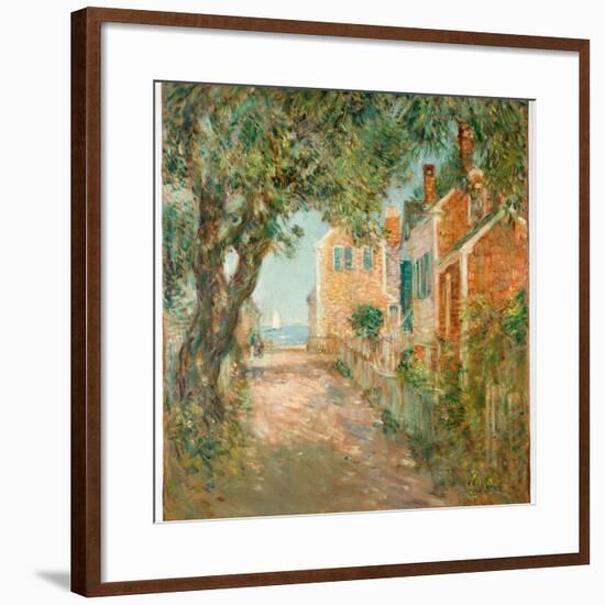 Street in Provincetown, 1904-Childe Hassam-Framed Giclee Print