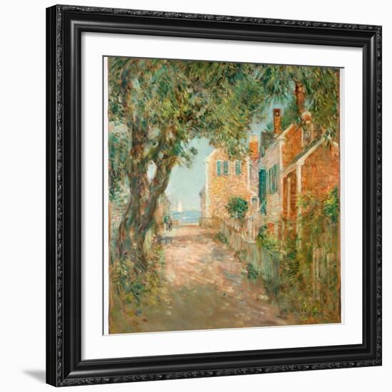 Street in Provincetown, 1904-Childe Hassam-Framed Giclee Print