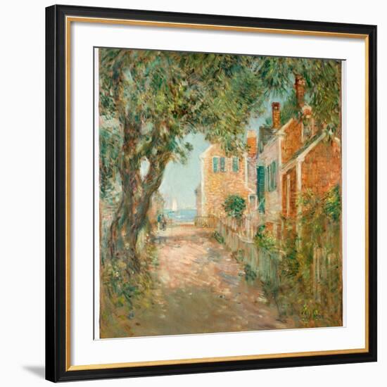 Street in Provincetown, 1904-Childe Hassam-Framed Giclee Print