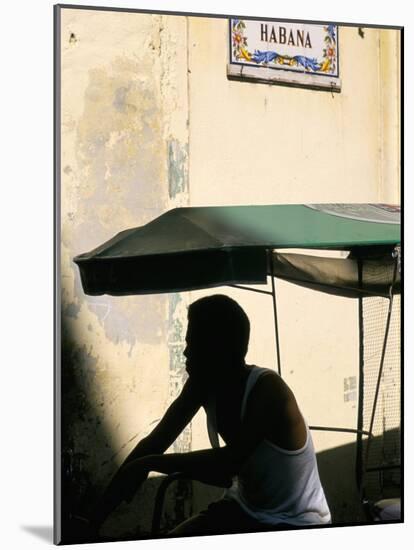 Street in the Old Colonial Town, Havana, Cuba, West Indies, Central America-Bruno Barbier-Mounted Photographic Print