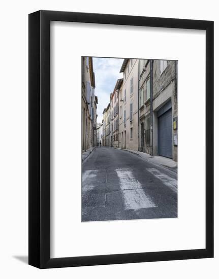 Street in the Old Town of Avignon, Vaucluse, Provence, France,-Bernd Wittelsbach-Framed Photographic Print