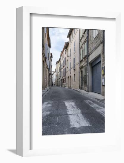 Street in the Old Town of Avignon, Vaucluse, Provence, France,-Bernd Wittelsbach-Framed Photographic Print