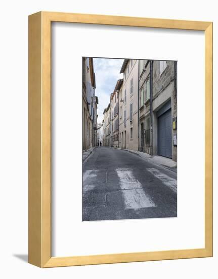 Street in the Old Town of Avignon, Vaucluse, Provence, France,-Bernd Wittelsbach-Framed Photographic Print