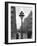 Street Lamp with a Lampshade, Paris, 1915-Jacques Moreau-Framed Photographic Print