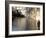 Street Lamp With Icicles and Mill Wheel at Certovka Canal, Mala Strana, Prague, Czech Republic-Richard Nebesky-Framed Photographic Print