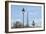 Street Lamps And Eiffel Tower-Cora Niele-Framed Giclee Print