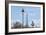 Street Lamps And Eiffel Tower-Cora Niele-Framed Giclee Print