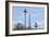 Street Lamps And Eiffel Tower-Cora Niele-Framed Giclee Print