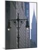 Street Lamps and the Empire State Building, Manhattan, New York City, New York, USA-David Lomax-Mounted Photographic Print