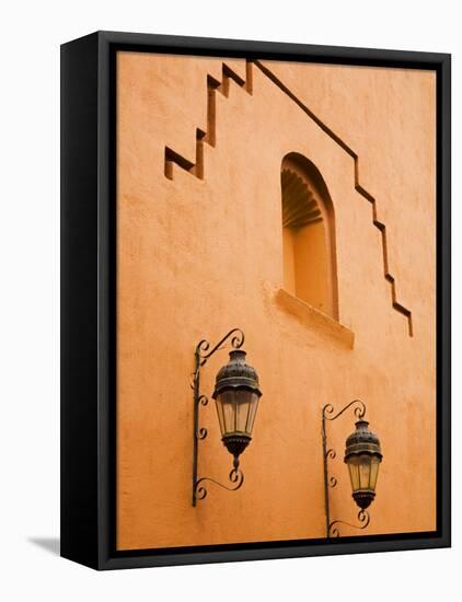 Street Lamps, San Miguel De Allende, Guanajuato State, Mexico-Julie Eggers-Framed Premier Image Canvas