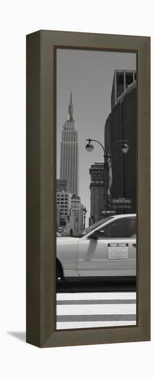 Street Life IV-The Chelsea Collection-Framed Stretched Canvas