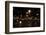 Street Lights in the Night, Abstract, Paris, France-Skaya-Framed Photographic Print