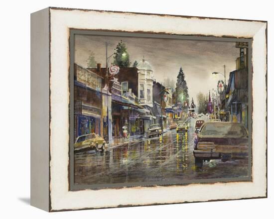 Street Lights-LaVere Hutchings-Framed Premier Image Canvas