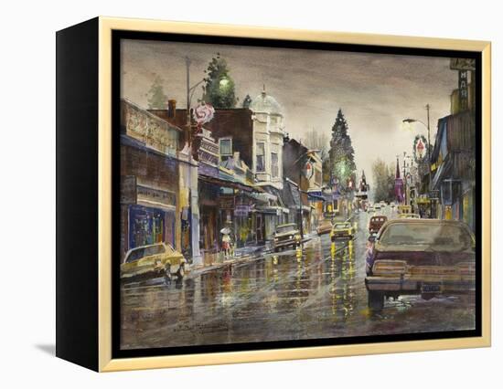 Street Lights-LaVere Hutchings-Framed Premier Image Canvas