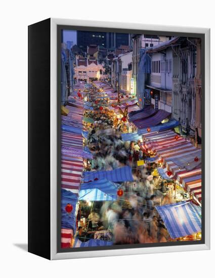 Street Market, China Town, Singapore-Rex Butcher-Framed Premier Image Canvas