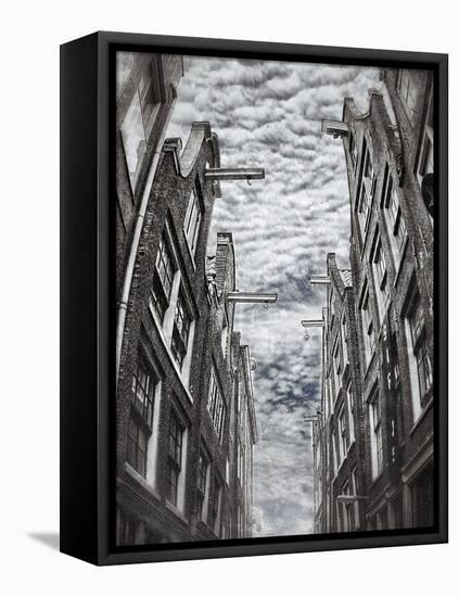 Street of Amsterdam-Andrea Costantini-Framed Premier Image Canvas
