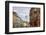 Street of homes is off the main square in Old Town Warsaw. Homes have been restored-Mallorie Ostrowitz-Framed Photographic Print