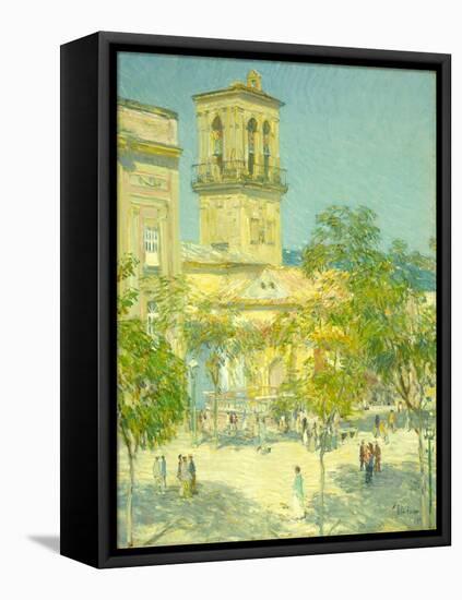 Street of the Great Captain, Cordoba, 1910-Childe Hassam-Framed Premier Image Canvas