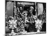 Street Party for Coronation of Queen Elizabeth Ii-Staff-Mounted Photographic Print