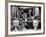 Street Party for Coronation of Queen Elizabeth Ii-Staff-Framed Photographic Print