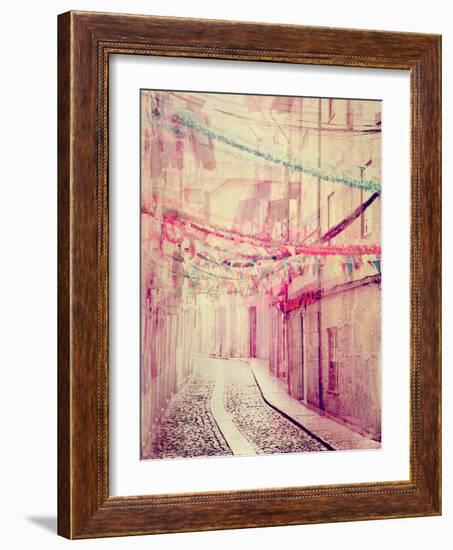 Street Party-Ingrid Beddoes-Framed Art Print