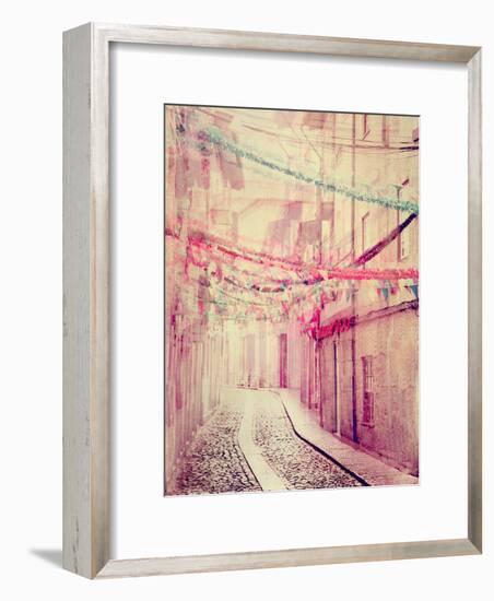 Street Party-Ingrid Beddoes-Framed Art Print