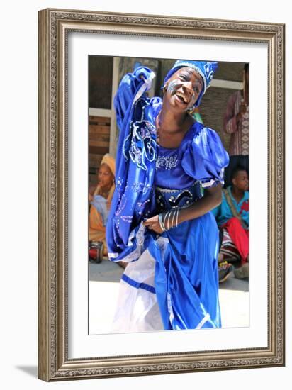 Street Performer, Havana, Cuba-null-Framed Photographic Print