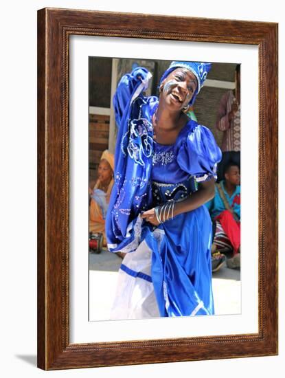 Street Performer, Havana, Cuba-null-Framed Photographic Print