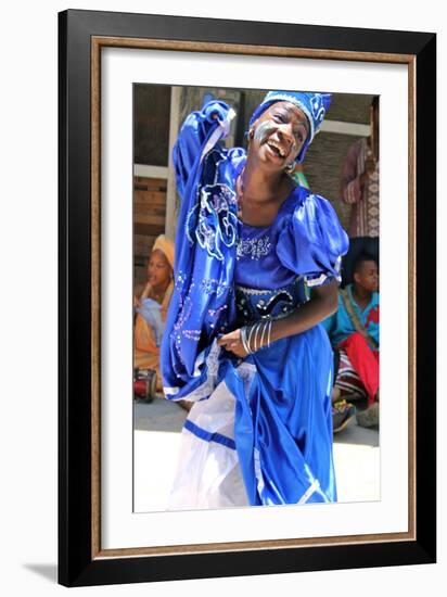 Street Performer, Havana, Cuba-null-Framed Photographic Print