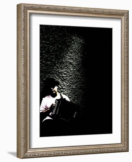 Street Performer-David Ridley-Framed Photographic Print