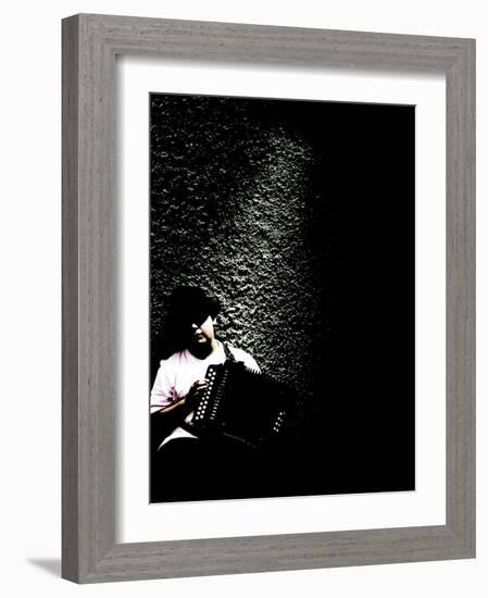 Street Performer-David Ridley-Framed Photographic Print