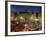 Street Performers, Cafes and Stalls at Dusk, Old Town Square (Rynek Stare Miasto), Warsaw, Poland-Gavin Hellier-Framed Photographic Print