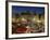 Street Performers, Cafes and Stalls at Dusk, Old Town Square (Rynek Stare Miasto), Warsaw, Poland-Gavin Hellier-Framed Photographic Print