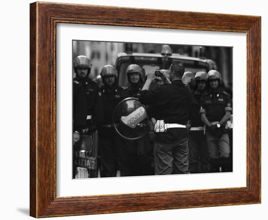 Street Photographer-Fulvio Pellegrini-Framed Photographic Print