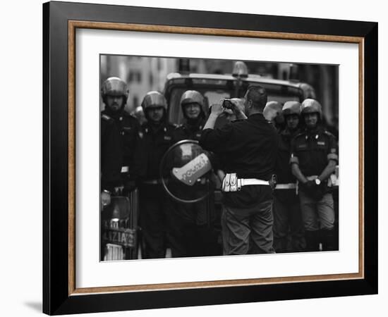 Street Photographer-Fulvio Pellegrini-Framed Photographic Print