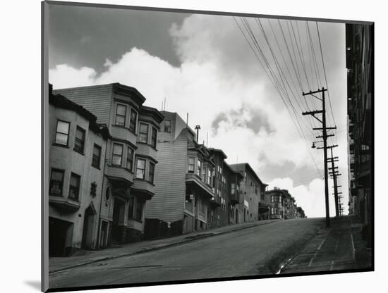 Street, San Francisco, c. 1930-Brett Weston-Mounted Photographic Print