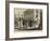 Street Scene at Gibraltar-null-Framed Giclee Print