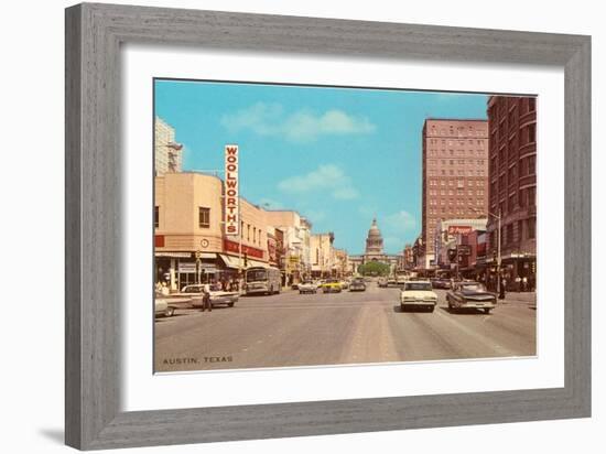 Street Scene, Austin, Texas-null-Framed Art Print