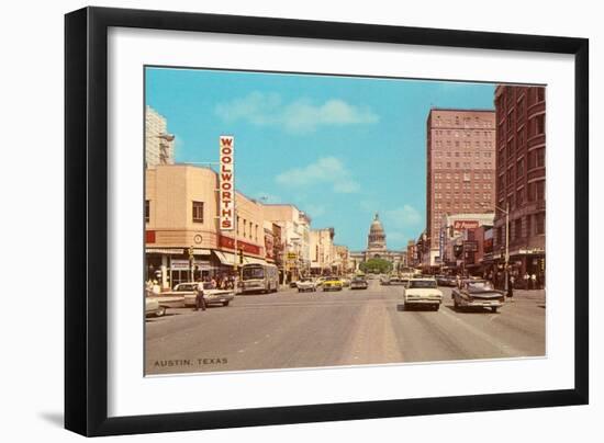 Street Scene, Austin, Texas-null-Framed Art Print