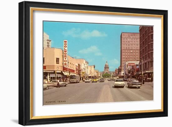 Street Scene, Austin, Texas-null-Framed Art Print