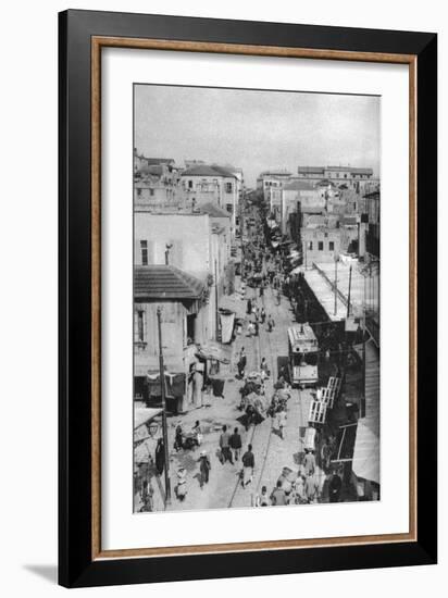 Street Scene, Beirut, Lebanon, C1924-Ewing Galloway-Framed Giclee Print