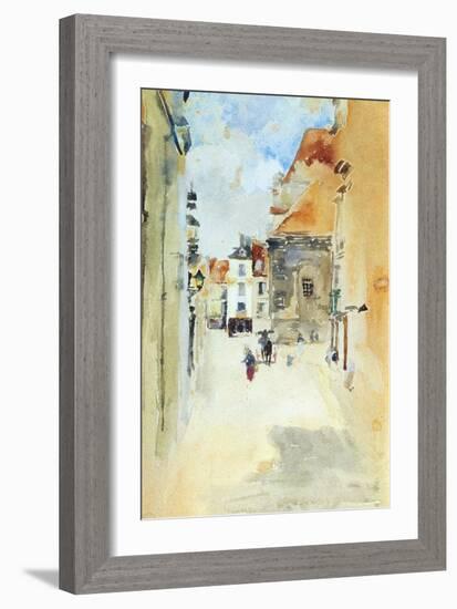 Street Scene, c.1888-James Abbott McNeill Whistler-Framed Giclee Print