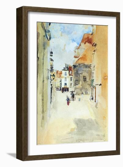 Street Scene, c.1888-James Abbott McNeill Whistler-Framed Giclee Print